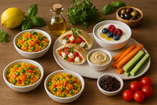 Cocina mediterránea para niños