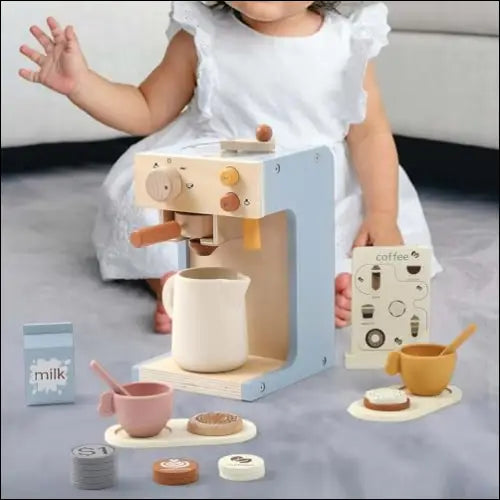 Cafetera Simulación Juguete para Pequeños Baristas Creativos - Juguete