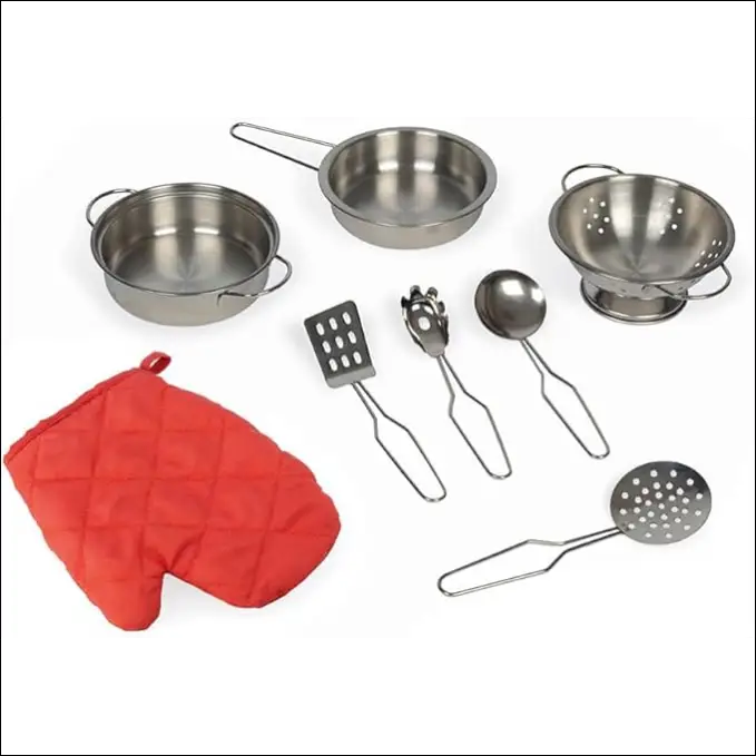 Cocina de Madera Loft Janod J06556 para pequeños chefs creativos - JUGUETE