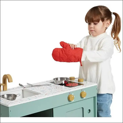 Cocina de Madera Loft Janod J06556 para pequeños chefs creativos - JUGUETE