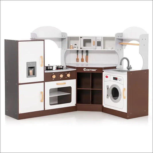 Cocina Infantil Costway con Efectos de Luz y Sonido Fy32204es - Juguete
