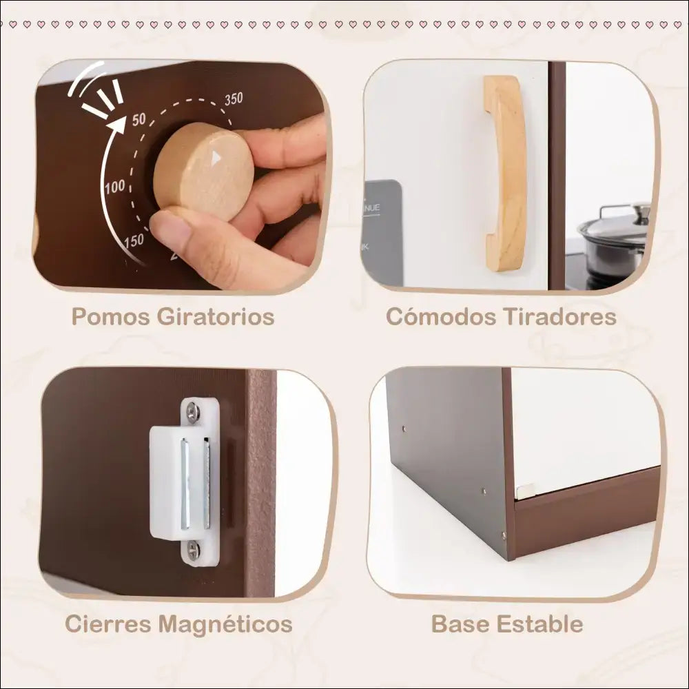 Cocina Infantil Costway con Efectos de Luz y Sonido Fy32204es - Juguete