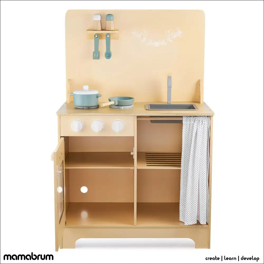 Cocina Mamabrum Natural para pequeños chefs en nuestra colección de juguetes - Juguete