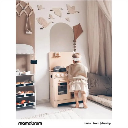 Cocina Mamabrum Natural para pequeños chefs en nuestra colección de juguetes - Juguete