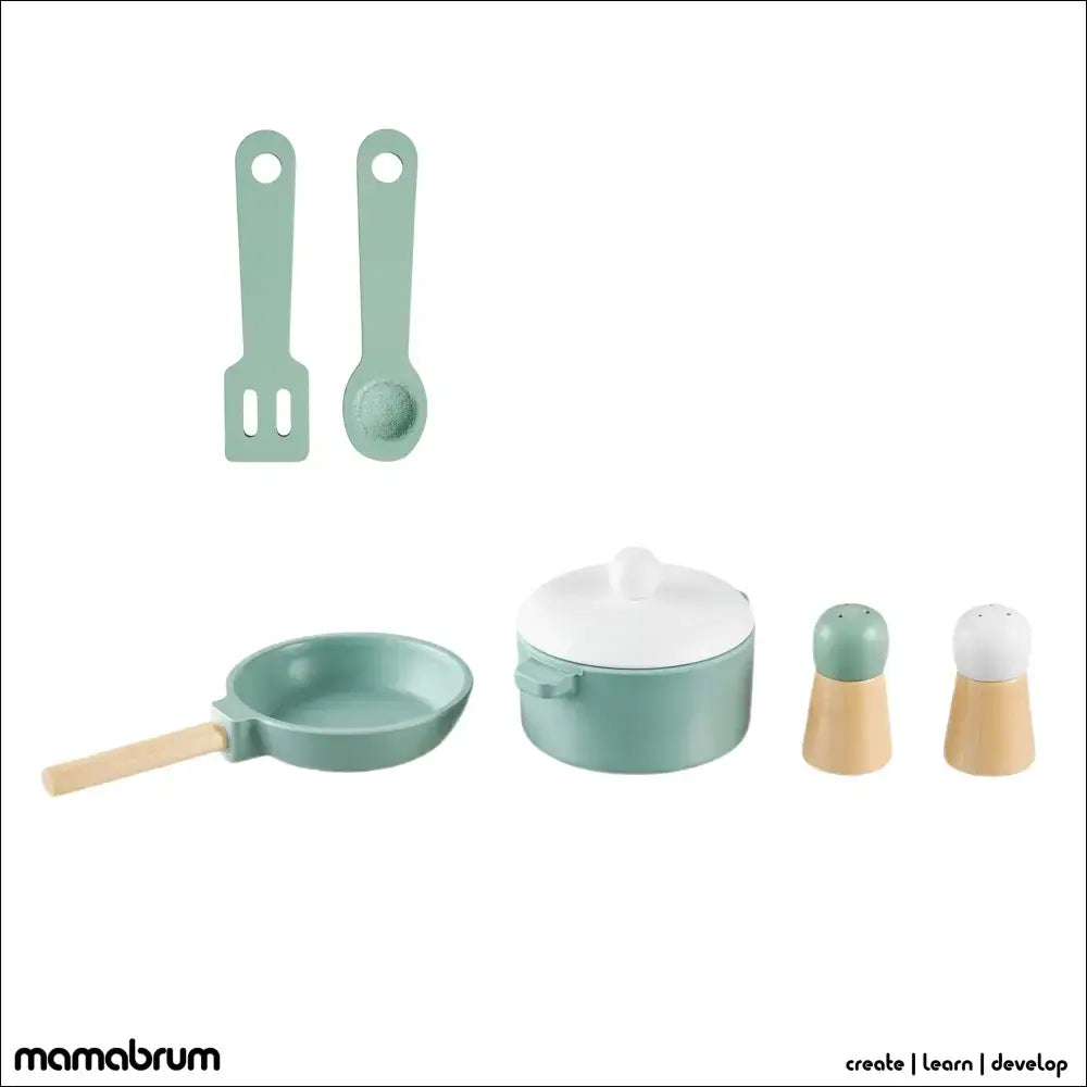 Cocina Mamabrum Natural para pequeños chefs en nuestra colección de juguetes - Juguete