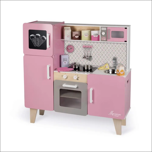 Cocina Multicolor Janod de Madera que Fomenta la Creatividad Infantil - Juguete