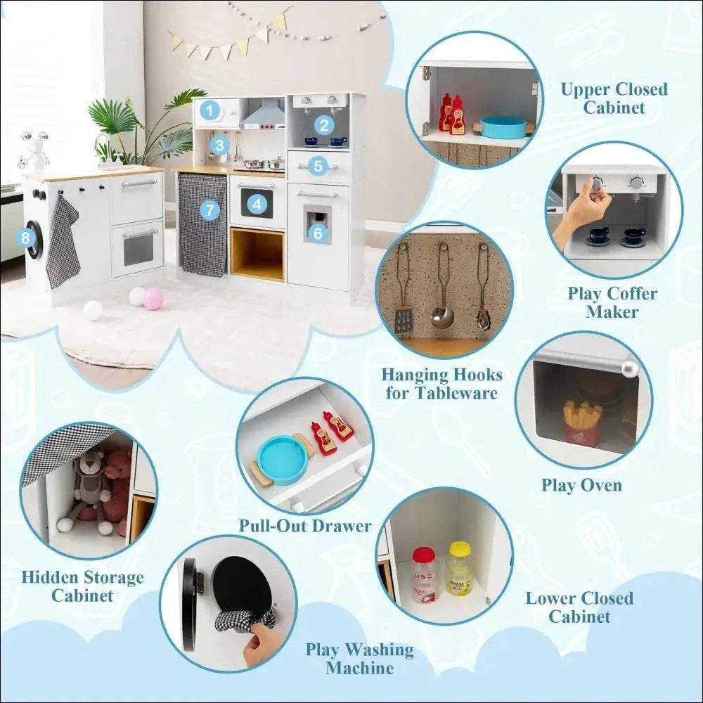 Cocinita Mágica HOMASIS con luz y sonido, ideal para jugar y aprender en familia