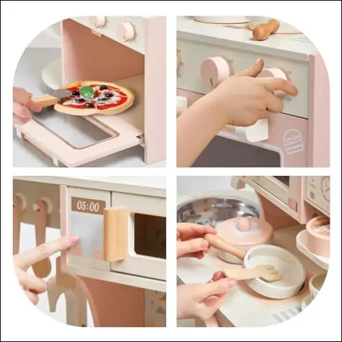 Cocinitas de Madera para Niños Pequeños que Inspiran Creatividad - Juguete