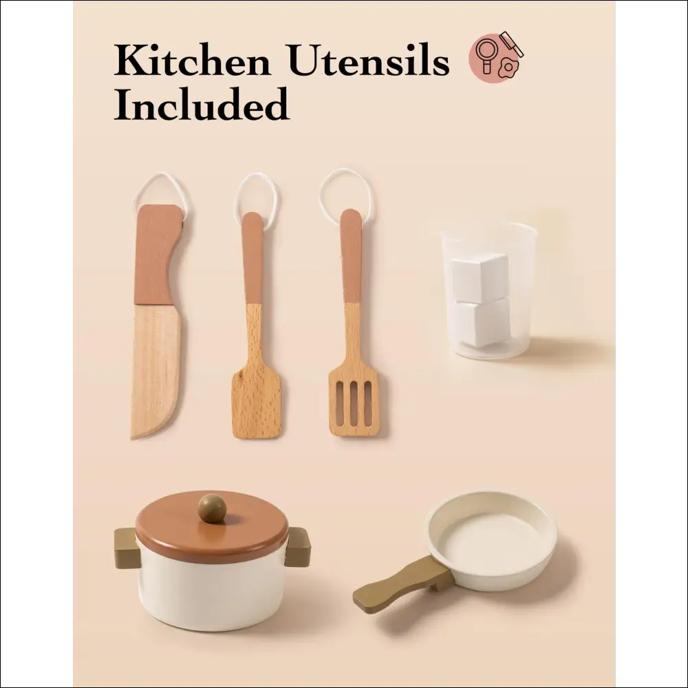 Cocinitas de madera ROBUD para una experiencia de cocina creativa - Juguete