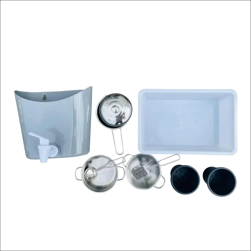 Set de utensilios de cocina exterior Axi Cocinita, ideal para el aire libre