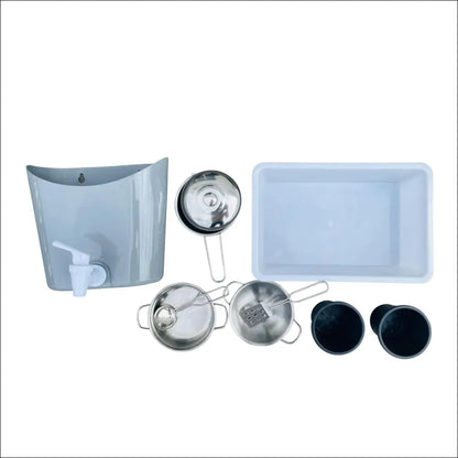 Set de utensilios de cocina exterior Axi Cocinita, ideal para el aire libre